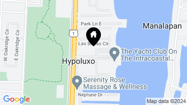 Map of 120 Yacht Club Way 304, Hypoluxo FL, 33462