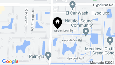 Map of 3880 Aspen Leaf Drive, Boynton Beach FL, 33436