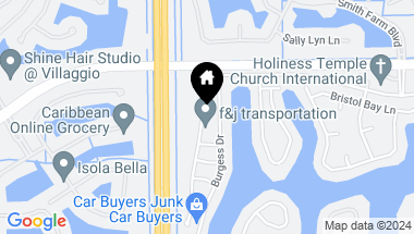 Map of 7444 Edisto Drive, Lake Worth FL, 33467