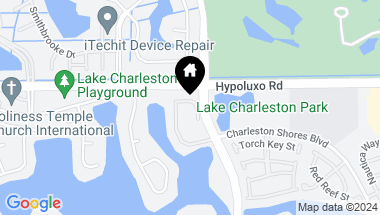 Map of 7047 Oakshire Court, Lake Worth FL, 33467