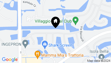 Map of 8687 Via Avellino, Lake Worth Beach FL, 33467