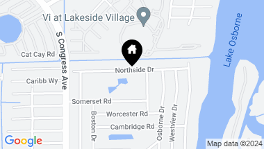 Map of 2748 Northside Drive, Lantana FL, 33462
