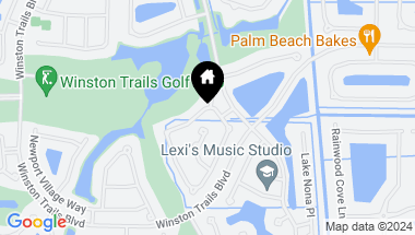 Map of 5867 La Gorce Circle, Lake Worth Beach FL, 33463