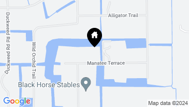 Map of 11409 Manatee Terrace, Lake Worth Beach FL, 33449