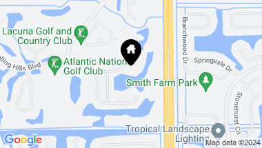 Map of 6287 Harbour Chase Drive, Lake Worth Beach FL, 33467