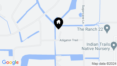 Map of 11351 Alligator Trail, Lake Worth FL, 33449