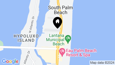 Map of 4501 S Ocean Boulevard A8, South Palm Beach FL, 33480