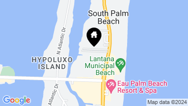 Map of 4501 S Ocean Boulevard E1, South Palm Beach FL, 33480