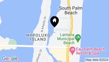 Map of 4501 S Ocean Boulevard A1, Palm Beach FL, 33480