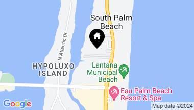 Map of 4201 S Ocean Boulevard I7, Palm Beach FL, 33480