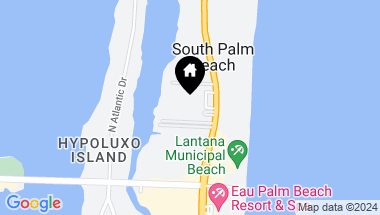 Map of 3605 S Ocean Boulevard 325, South Palm Beach FL, 33480
