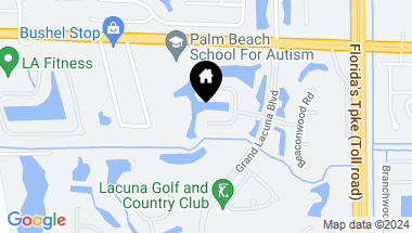 Map of 6199 Bear Creek Court, Lake Worth Beach FL, 33467