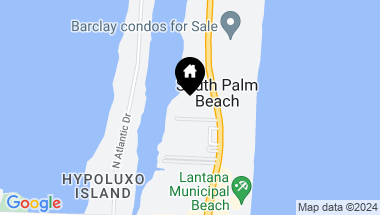 Map of 3589 S Ocean Boulevard 3 L, South Palm Beach FL, 33480