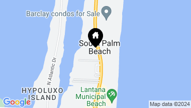 Map of 3589 S Ocean Boulevard 609, South Palm Beach FL, 33480