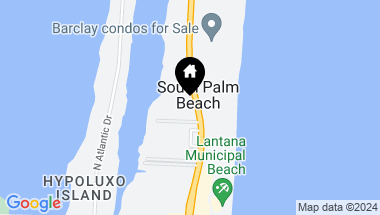 Map of 3589 S Ocean Boulevard 704, South Palm Beach FL, 33480