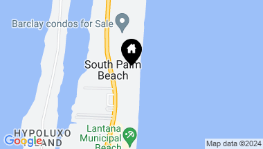 Map of 3590 S Ocean Boulevard 301, South Palm Beach FL, 33480