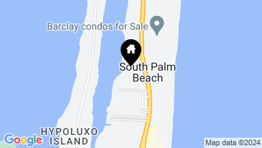 Map of 3589 S Ocean Boulevard 314, South Palm Beach FL, 33480