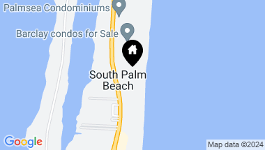 Map of 3550 S Ocean Boulevard 2b, South Palm Beach FL, 33480