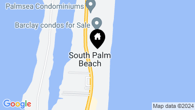 Map of 3550 S Ocean Boulevard 5b, South Palm Beach FL, 33480
