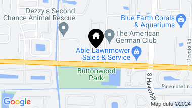 Map of 5754 Monterra Club Drive, Lake Worth FL, 33463