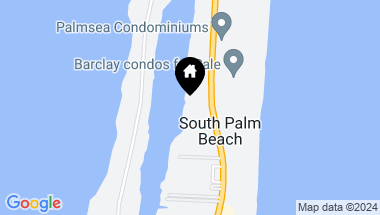 Map of 3575 S Ocean Boulevard 201, South Palm Beach FL, 33480
