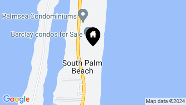 Map of 3560 S Ocean Boulevard 303, South Palm Beach FL, 33480