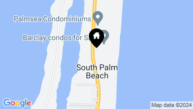 Map of 3560 S Ocean Boulevard 801, South Palm Beach FL, 33480
