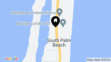 Map of 4001 S Ocean Boulevard 207, South Palm Beach FL, 33480
