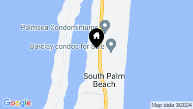 Map of 3545 S Ocean Boulevard 317, South Palm Beach FL, 33480