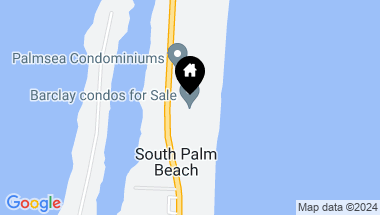 Map of 3546 S Ocean Boulevard 320, South Palm Beach FL, 33480