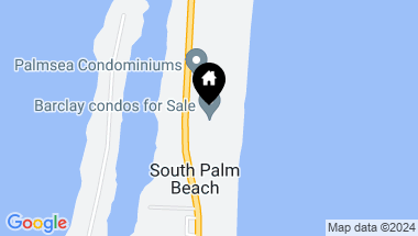 Map of 3546 S Ocean Boulevard 624, South Palm Beach FL, 33480