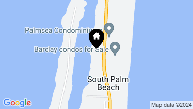 Map of 3545 S Ocean Boulevard 206, South Palm Beach FL, 33480