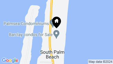 Map of 3540 S Ocean Boulevard 110, South Palm Beach FL, 33480