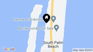 Map of 3543 S Ocean 105 Boulevard 105, South Palm Beach FL, 33480