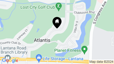Map of 356 S Country Club Drive, Atlantis FL, 33462