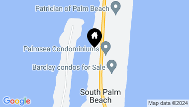 Map of 3525 S Ocean Blvd 209, Palm Beach FL, 33480