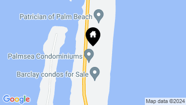 Map of 3500 S Ocean Boulevard 204, South Palm Beach FL, 33480