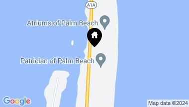 Map of 3440 S Ocean Boulevard 107n, Palm Beach FL, 33480