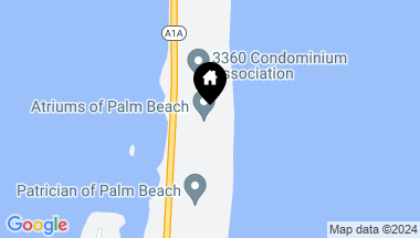 Map of 3400 S Ocean Blvd. Boulevard 6e Ii, Palm Beach FL, 33480