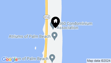 Map of 3360 S Ocean Boulevard 5 F Ii, Palm Beach FL, 33480