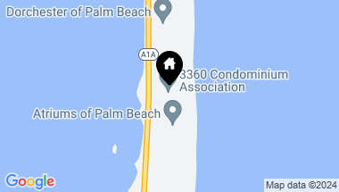 Map of 3360 S Ocean Boulevard 5aii, Palm Beach FL, 33480