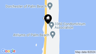 Map of 3360 S Ocean Boulevard 1d-South, Palm Beach FL, 33480
