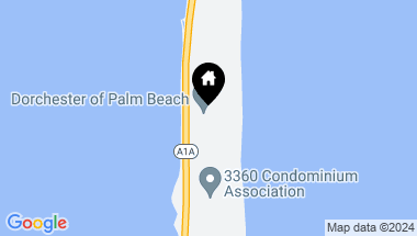 Map of 3250 S Ocean Boulevard 505-S, Palm Beach FL, 33480