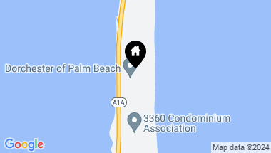 Map of 3250 S Ocean Boulevard 501-S, Palm Beach FL, 33480