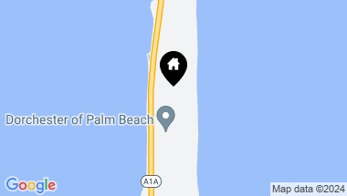 Map of 3200 S Ocean Boulevard D203, Palm Beach FL, 33480