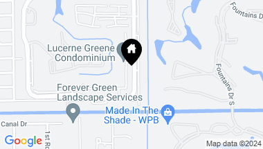 Map of 4701 Lucerne Lakes Boulevard E 201, Lake Worth Beach FL, 33467