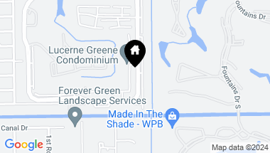 Map of 4708 Lucerne Lakes Boulevard E 204, Lake Worth Beach FL, 33467