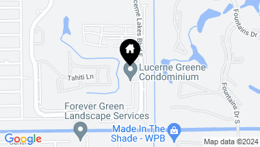 Map of 4693 Lucerne Lakes Boulevard 202, Lake Worth Beach FL, 33467