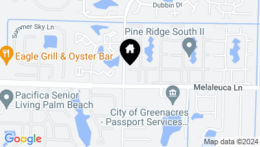 Map of 106 Lake Pine Circle C-1, Green Acres FL, 33463