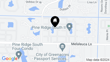 Map of 116 Lake Pine Circle A1, Green Acres FL, 33463